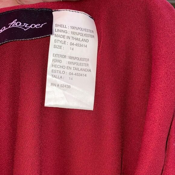 Ladies sleeveless dress size 14 by Melissa Harper - Picture 5 of 5